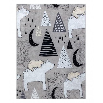 68016 detsky kusovy koberec junior 51974 802 bears grey