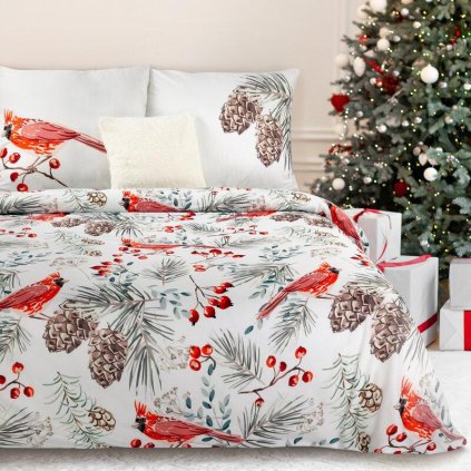 68271 vianocne postelne obliecky willow 220x200 cm 70x80 cm x2