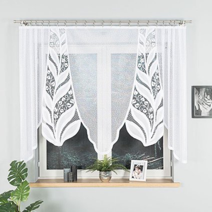 70864 biela zakarova zaclona melania 250x140 cm