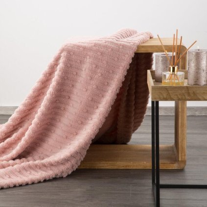 71374 makka pudrova deka lisa 70x160 cm