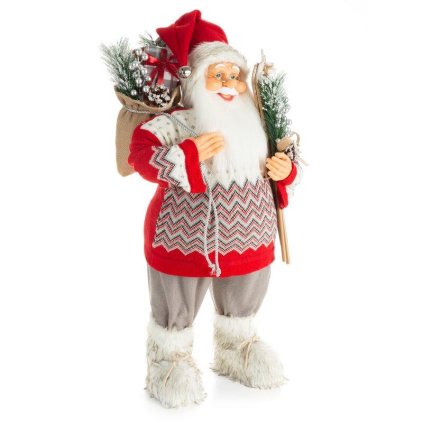 74184 vianocna figurka mikulasa 80 cm
