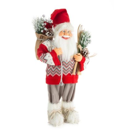 74187 vianocna figurka mikulasa 60 cm