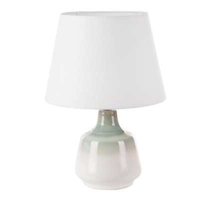 74664 kremovo matkova keramicka lampa liana 01 20x28x37 cm
