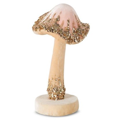 75357 ruzova vianocna ozdoba na stromcek 12x11x24 cm sada 2 ks