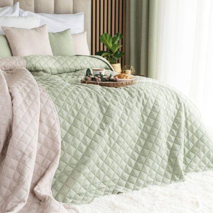 75768 salviovo zeleny prehoz na postel molly 170x210 cm