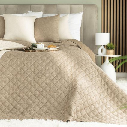 75780 kavovohnedy prehoz na postel molly 170x210 cm
