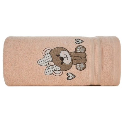 76893 oranzovy detsky uterak baby65 50x90 cm