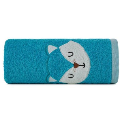 76980 modry detsky uterak baby70 50x90 cm