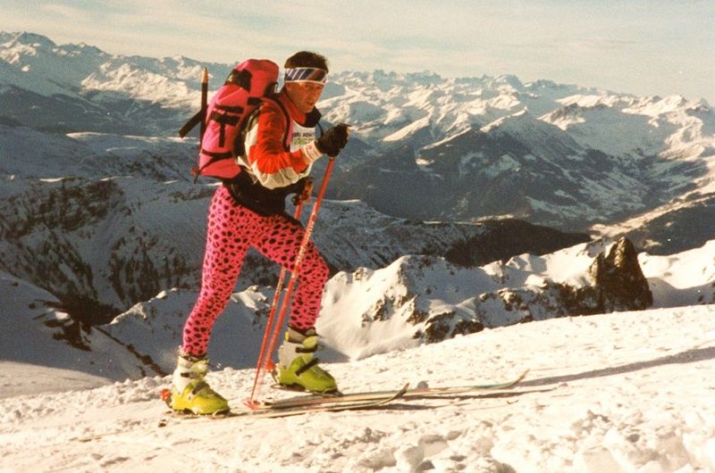 Róbert Gálfy v ružových elasťákoch – začiatky pretekárskeho skialpinizmu