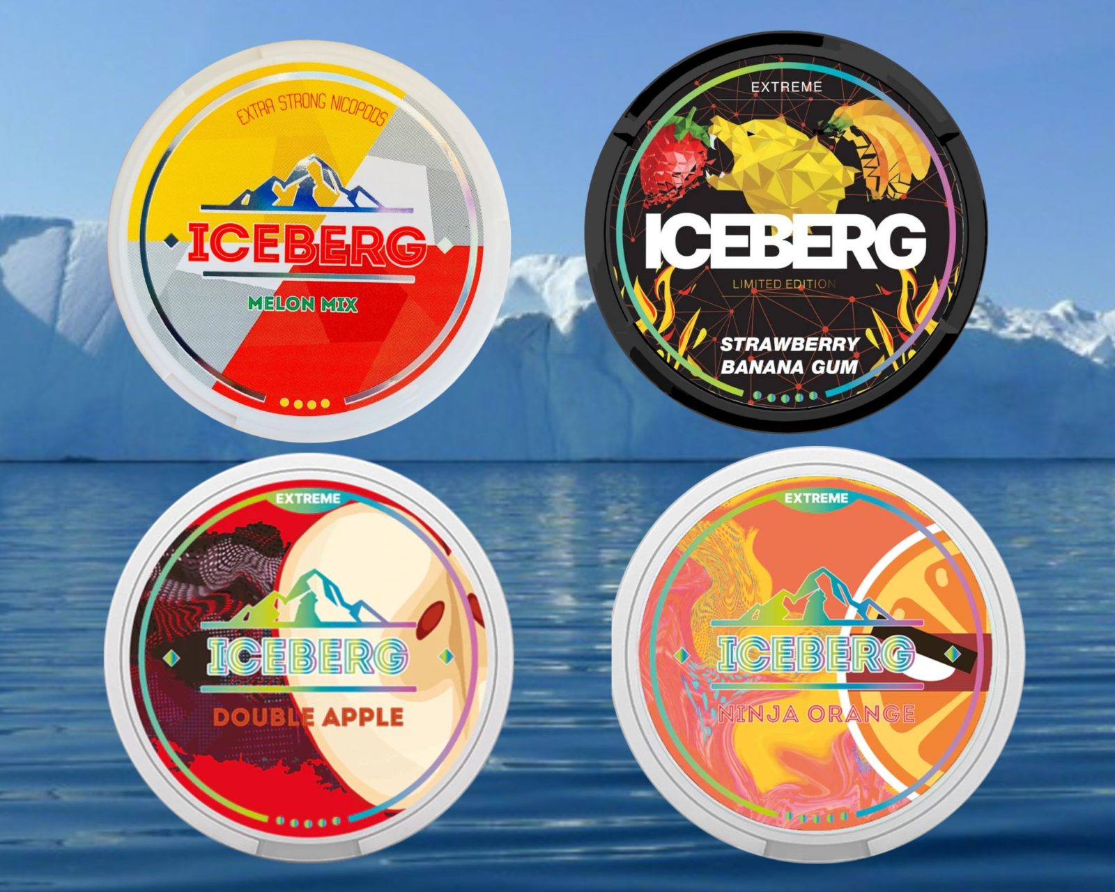 Iceberg: Nikotinové sáčky nové generace pro maximální zážitek bez kompromisů