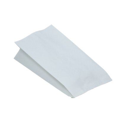 Papierové vrecko 2vrstvé nepremastiteľné biele [100 ks] (Balenie 100 ks, Materiál PAP/PE, Rozmer 15+8 x 30 cm)