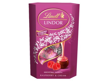 Lindor Raspberry and Cream pralines 200g