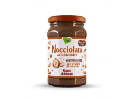 Rigoni Crunchy cocoa and hazelnut cream 250g