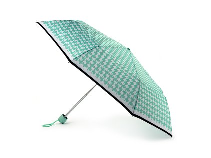 fulton-damsky-skladaci-destnik-Minilite-2-minty-houndstooth-L354