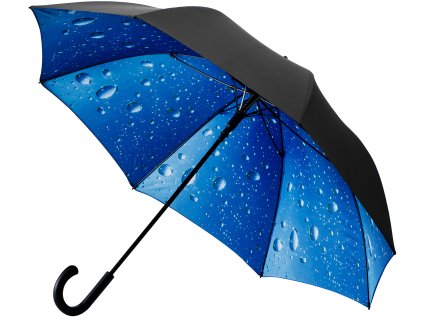 Golfový deštník RAINDROPS maxi s motivem kapek
