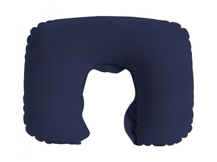 Nafukovací cestovní polštářek modrý