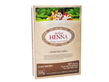elfarm indicka henna tmavo hneda 100g