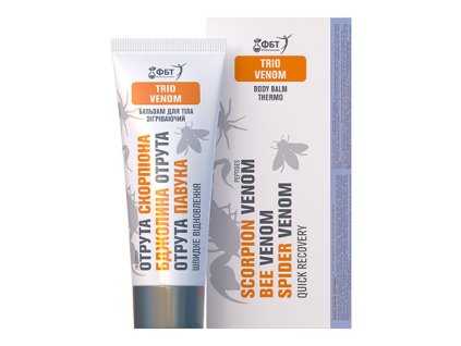 telovy balzam 3 jedy rychla regeneracia s vcelim skorpionim a pavucim jedom 75 ml