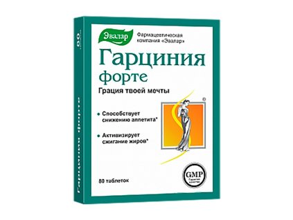 evalar garcinia forte manazment hmotnosti 80 tabliet