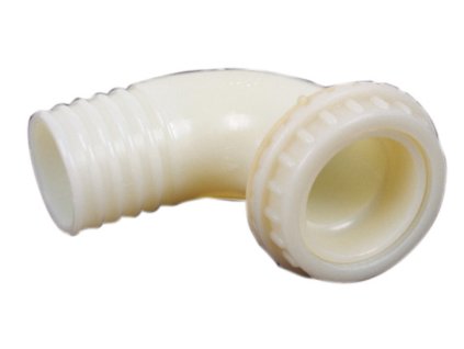 Přechodový spoj Úhlový,  90° s 1 1/2'' závitem  Pro 40 mm průměr hadici