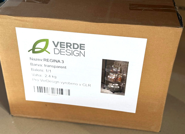 Zboží vyráběné pod značkou VERDESIGN pro MOBINO
