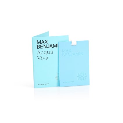 MAX BENJAMIN VONNÁ KARTA ACQUA VIVA