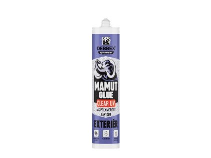 MAMUT GLUE Clear UV debbex by den braven web 2025