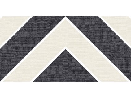 Výprodej Dekorační látky, OXY Zig Zag, tmavě šedý, 150 cm (Výprodejový rozměr (šíře x výška) 150 x 145 cm)