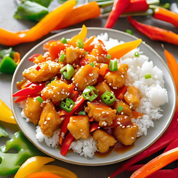 Kuře ve sladkokyselé