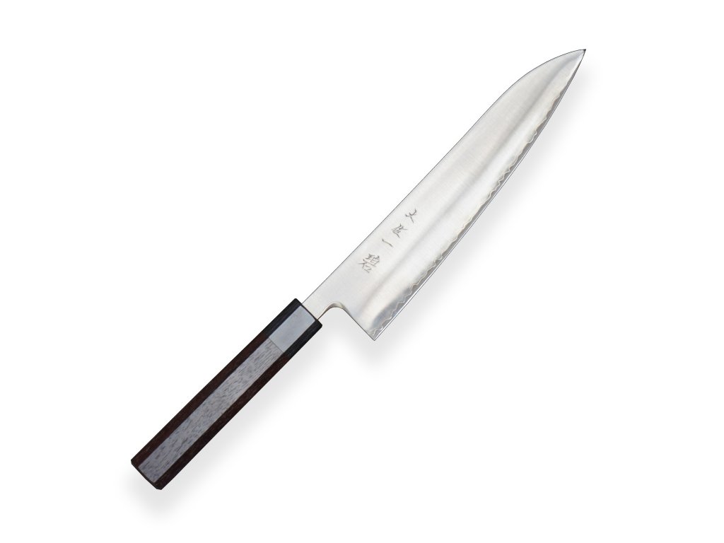 24414 5 nuz chef gyuto 210 mm hokiyama tosa ichi dark octagonal