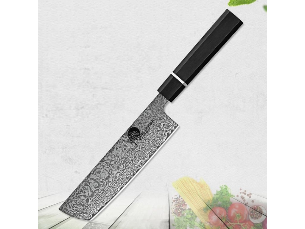 31332 14 nuz nakiri 180 mm dellinger octagonal ebony wood