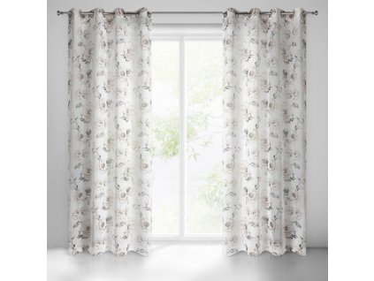 59305 firana gotowa basala 140 x 250 cm naturalny