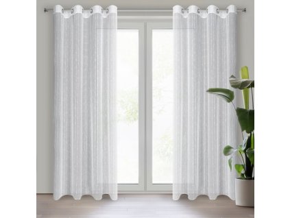 8725 firana gotowa becky 140 x 250 cm bialy