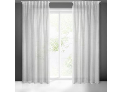 57340 firana gotowa belissa na tasmie 140 x 300 cm bialy