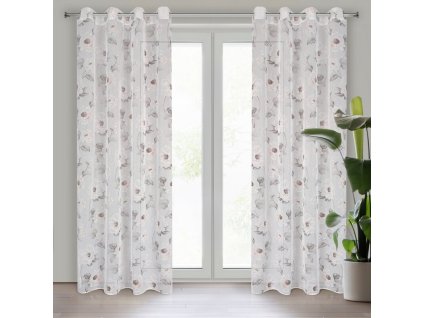 4726 firana gotowa bessy 140 x 250 cm bialy