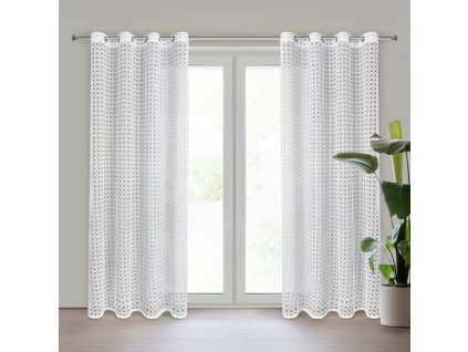 13237 firana gotowa carmen 140 x 250 cm bialy