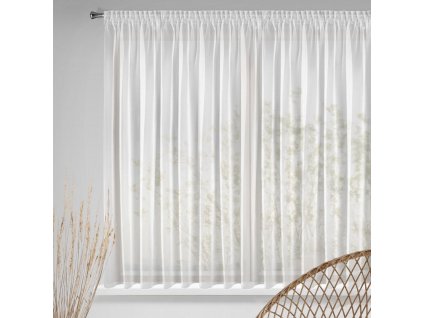 56656 firana gotowa d91 alexa na tasmie 350 x 150 cm bialy