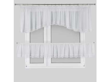 65716 firana gotowa dagmara 3 400 x 65 cm bialy