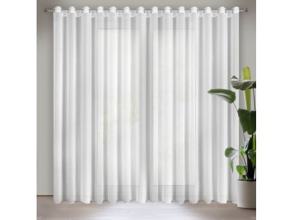 30763 firana gotowa dalia 350 x 250 cm bialy