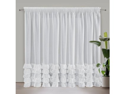 6715 firana gotowa dani 1 na tasmie 300 x 250 cm bialy