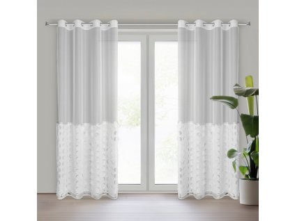 22915 firana gotowa debora 140 x 250 cm bialy