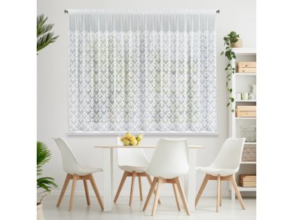 30103 firana gotowa dek 350 x 140 cm bialy