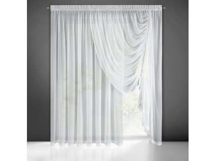 991 firana gotowa dek 360 x 250 cm bialy