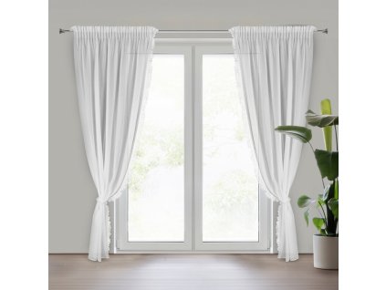 25333 firana gotowa elena na tasmie 140 x 270 cm bialy