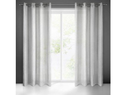 43783 firana gotowa elicia 140 x 250 cm szary