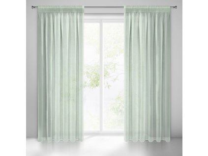 56371 firana gotowa elpidia na tasmie 140 x 270 cm mietowy