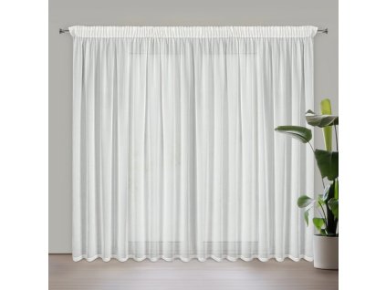 11047 firana gotowa hera na tasmie 300 x 270 cm bialy