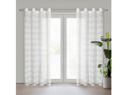 13540 firana gotowa iga 140 x 250 cm bialy