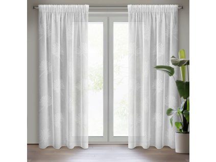 43615 firana gotowa jane na tasmie 140 x 270 cm bialy