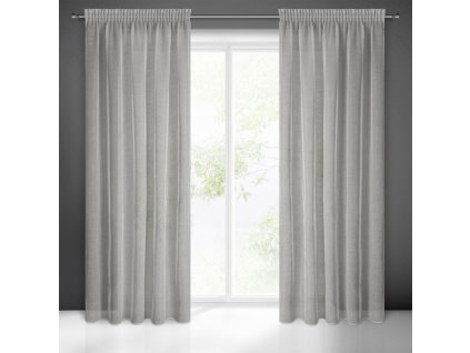 46288 firana gotowa kim 2 na tasmie 140 x 300 cm szary